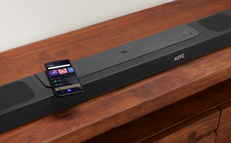 BAR 800 Built-in services like AirPlay, Alexa Multi-Room Music (MRM)* and Chromecast Built-in™ - Image