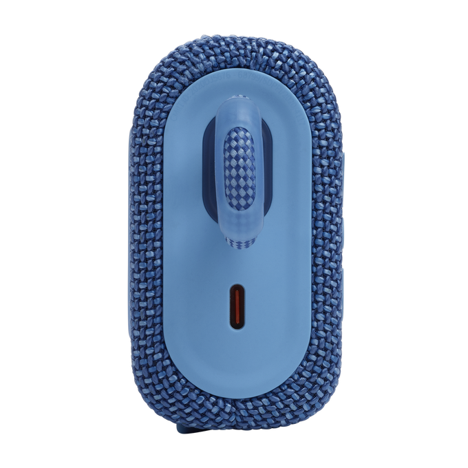 JBL Go 3 Eco - Blue - Ultra-portable Waterproof Speaker - Left image number null