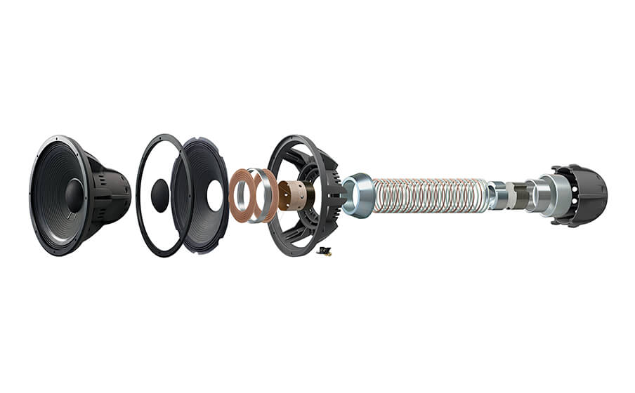 Project Everest DD67000 Zwei 380-mm-Sandwich-Tieftöner, dreilagig (Zellstoffschichten über und unter einem Schaumstoff-Injektionskern). - Image