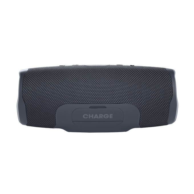 JBL Charge Essential 2 - Gun Metal - Portable Waterproof Speaker with Powerbank - Back image number null