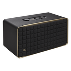 JBL Authentics 500 - Black - Hi-fidelity smart home speaker with Wi-Fi, Bluetooth and Voice Assistants with retro design. - Hero