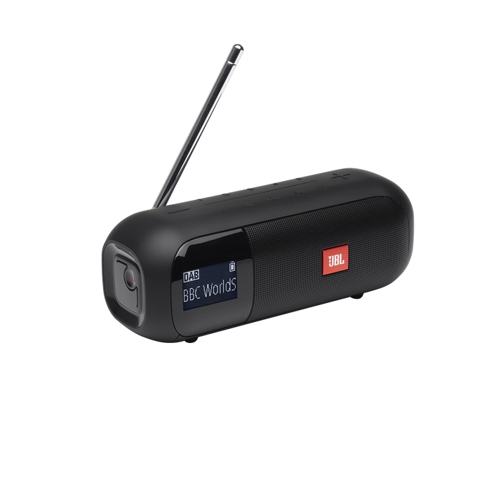 JBL Tuner 2 - Black - Portable DAB/DAB+/FM radio with Bluetooth - Hero image number null