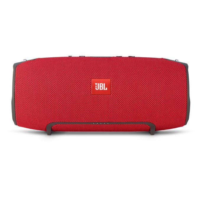 JBL Xtreme - Red - Splashproof portable speaker with ultra-powerful performance - Front image number null