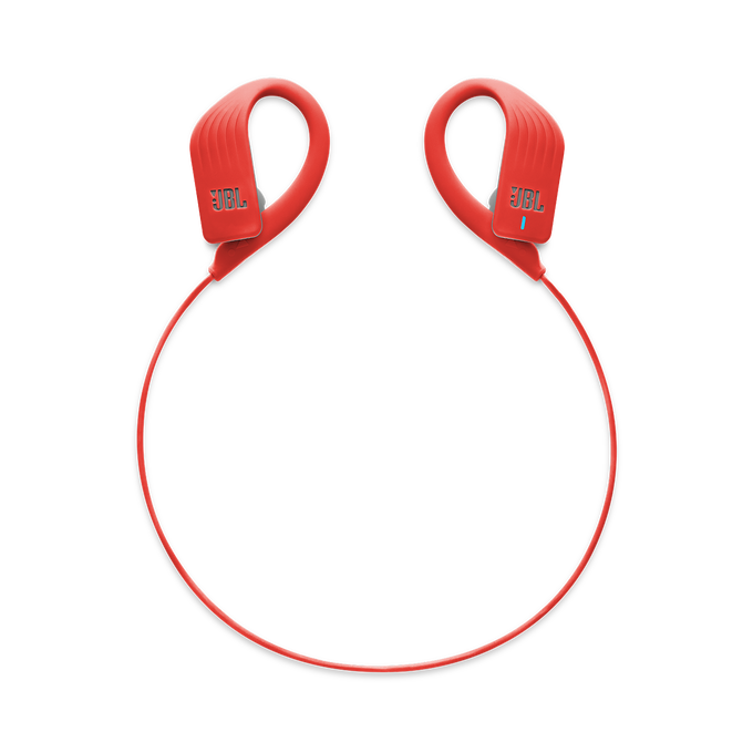 JBL Endurance SPRINT - Red - Waterproof Wireless In-Ear Sport Headphones - Detailshot 2 image number null