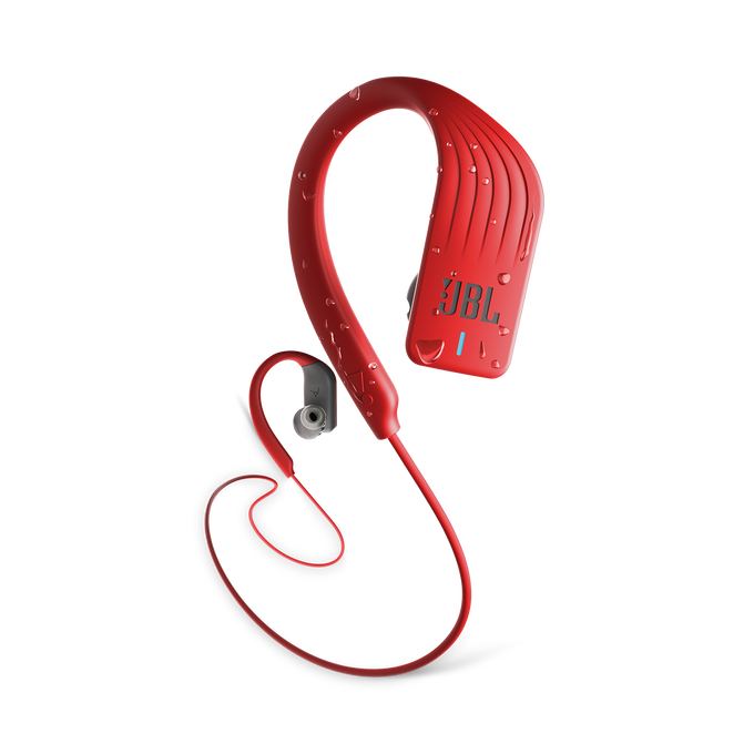 JBL Endurance SPRINT - Red - Waterproof Wireless In-Ear Sport Headphones - Hero image number null