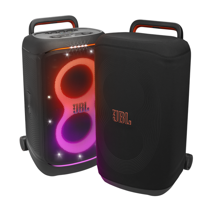 XBERSTAR Lautsprecher-Schutzhülle Für JBL Partybox On The Go - Lycra Staubschutz Schwarz