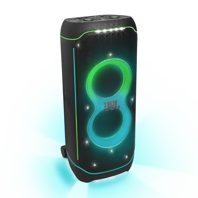 JBL PartyBox Ultimate - Black - Massive party speaker with powerful sound, multi-dimensional lightshow, and splashproof design. - Hero image number null