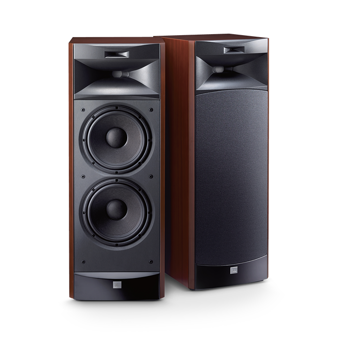 JBL S3900 - Cherry - 3-way Dual 10" (250mm) Floorstanding Loudspeaker - Hero image number null