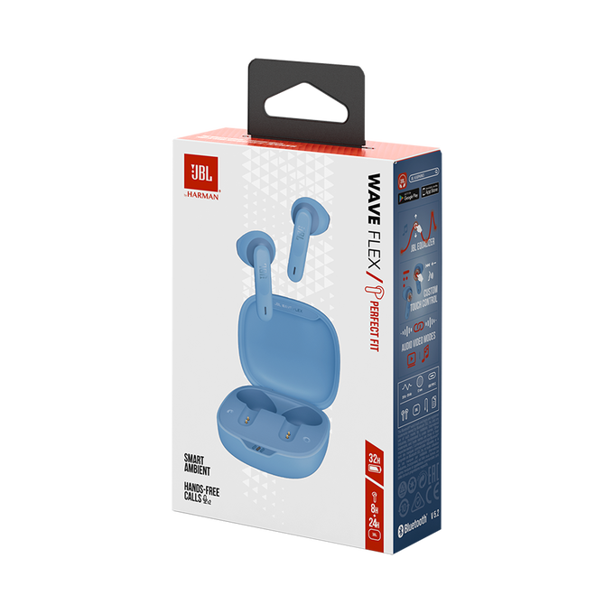 JBL Wave Flex - Blue - True wireless earbuds - Detailshot 15 image number null