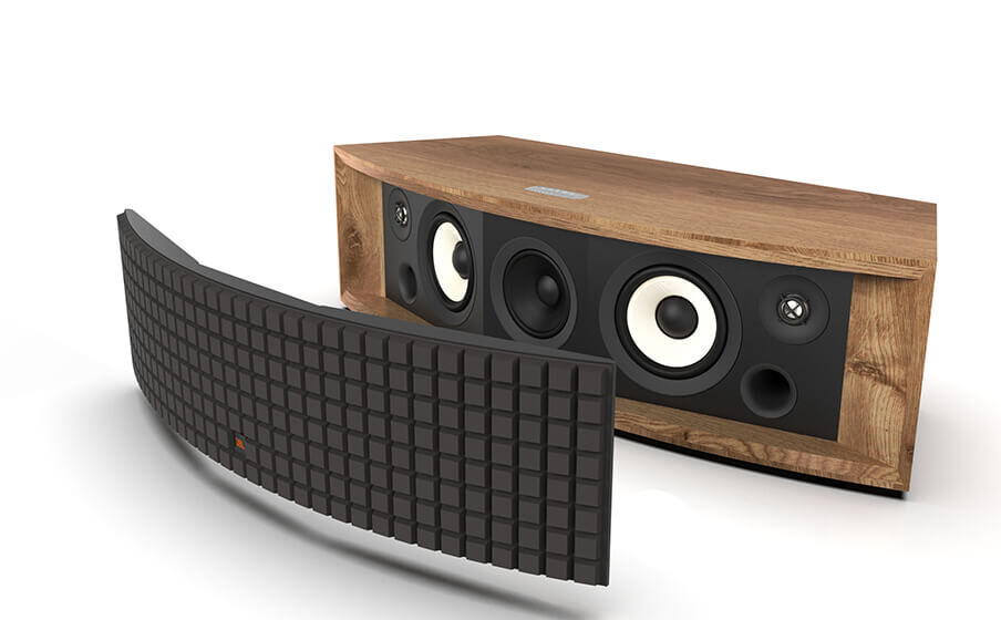 JBL L75ms Music System Schwarze Quadrex-Schaumabdeckung - Image