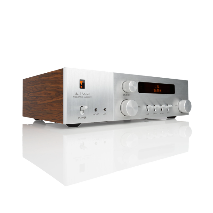 JBL SA750 - Walnut - Streaming Integrated Stereo Amplifier - Hero image number null